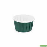 Cups, Baking, 2 Ounce, Paper, Forest Green, Pleated, Medium 2.25 x 2.25 x 1.50 Inch, Round,200 - 1 COUNT