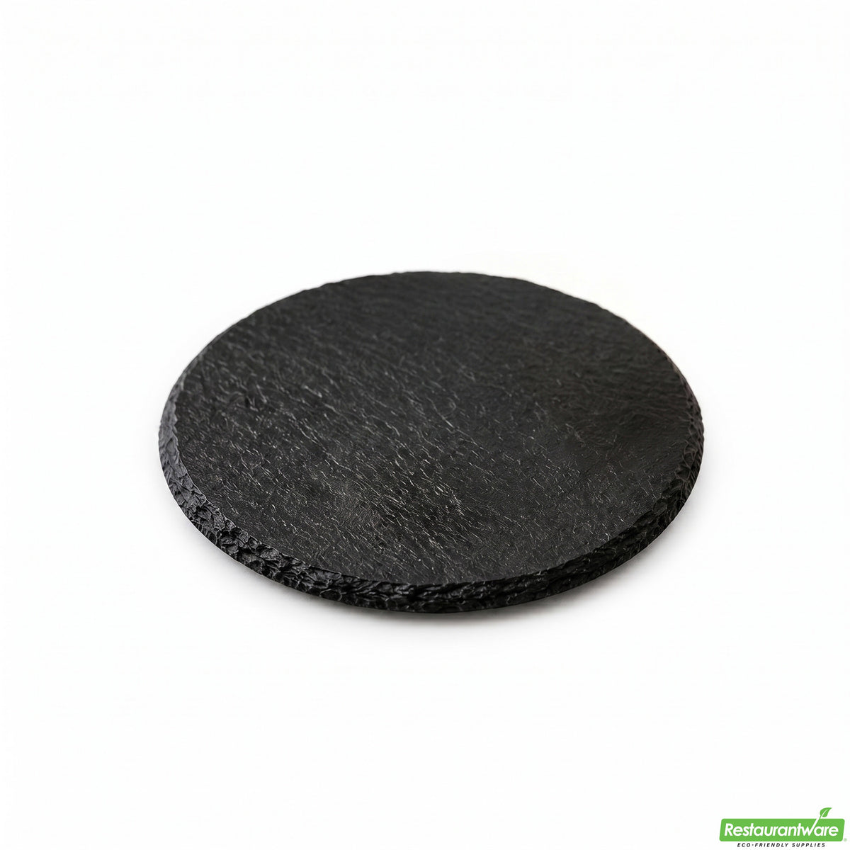Plates, Tasting, 4 Inch, Slate, Black, Round,10 - 1 COUNT