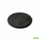 Plates, Tasting, 4 Inch, Slate, Black, Round,10 - 1 COUNT