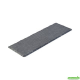 Trays, Serving, 11.75 x 4 Inch, Slate, Black, Rectangle,4 - 1 COUNT
