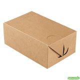 Boxes, Lunch & Chicken, Bio Tek 47 Ounce, Paper, Kraft, 7 x 4.50 x 2.75 Inch, with Fast Top,16 - 25 COUNT