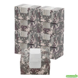 Boxes, Pastry & Cake, Pastry Tek 7 x 6 x 4 Inch, Paper, Camouflage, with Window,100 - 1 COUNT