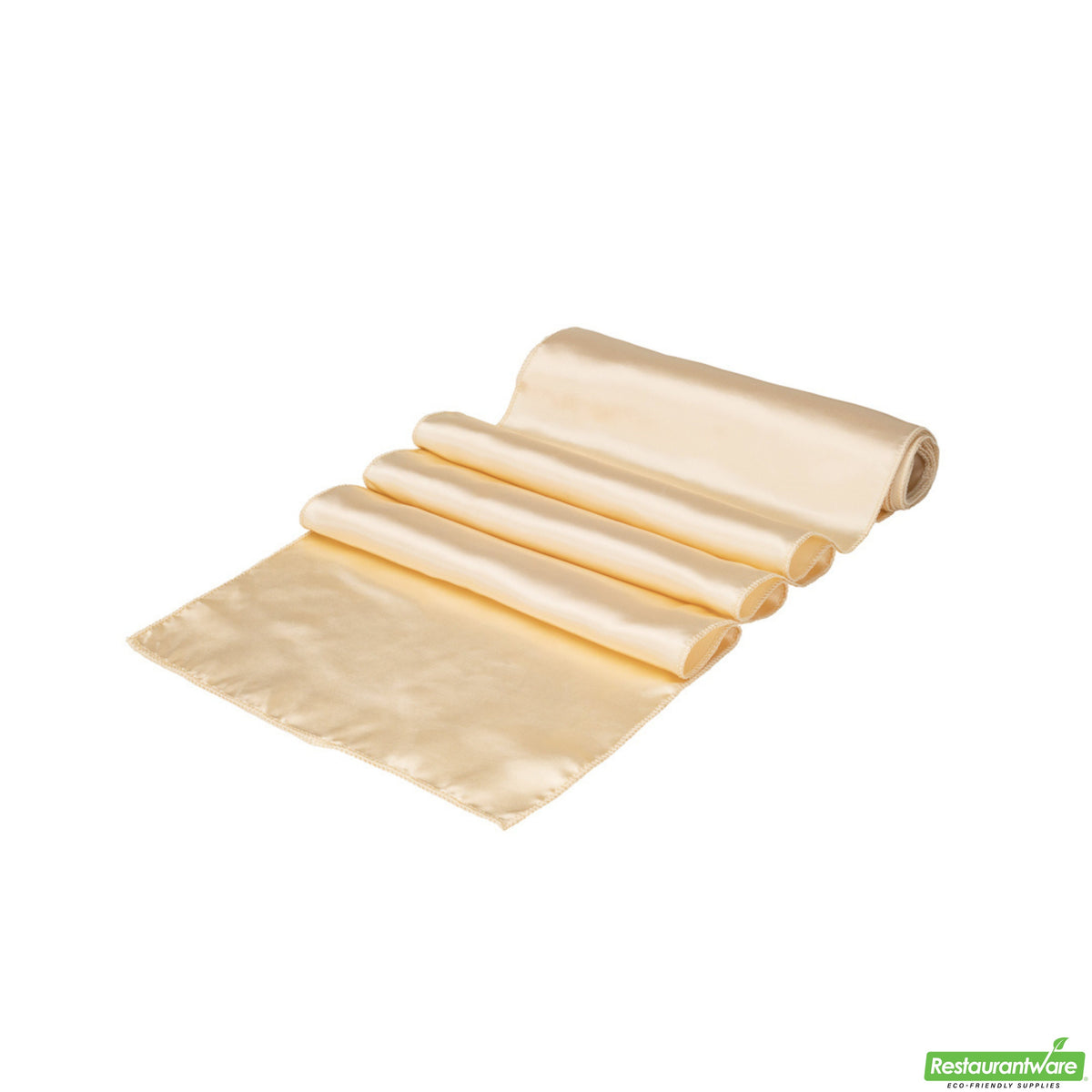 Table Runners, 12 x 108 Inch, Satin, Sand,1 - 10 COUNT