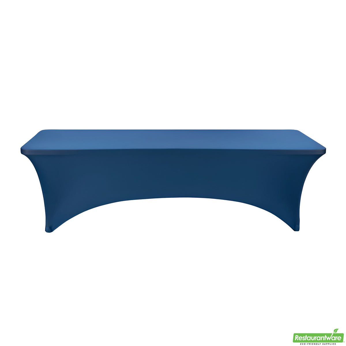 Table Covers, 96 x 30 Inch, Spandex, Blue, Rectangular,1 - 10 COUNT