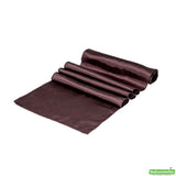 Table Runners, 12 x 108 Inch, Satin, Dark Brown,1 - 10 COUNT