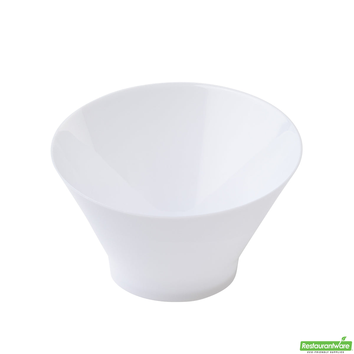 Bowls, 5 Ounce, Plastic, White, Round Incline,1 - 100 COUNT