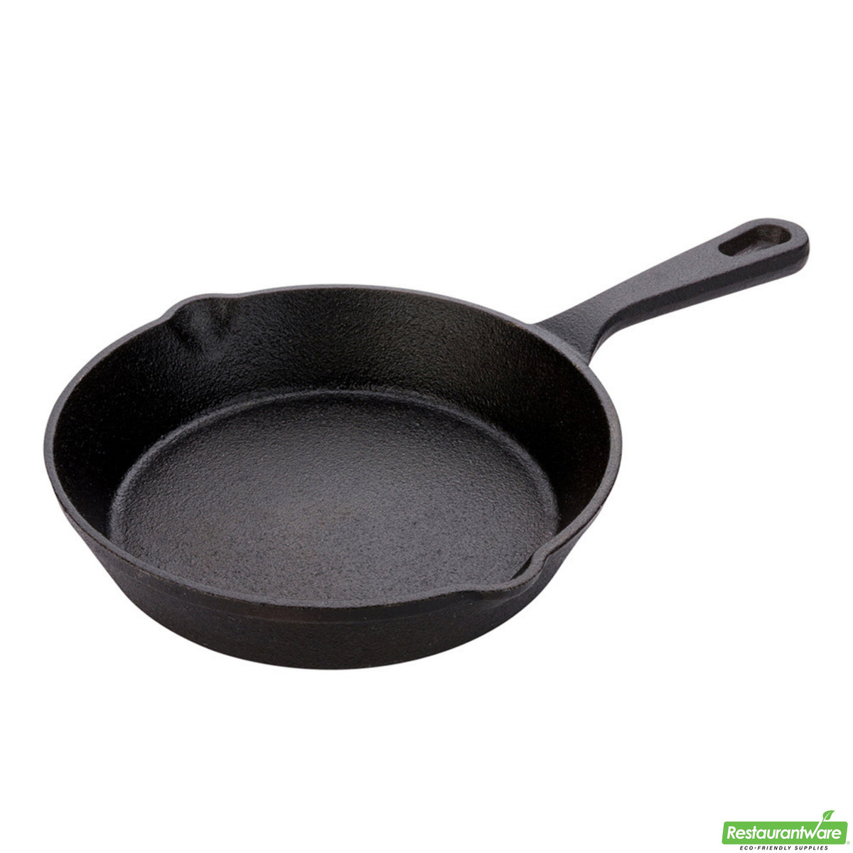 Pan, Fry, 6 Inch, Cast Iron, Black, Pre-Seasoned,1 - 6 IN
