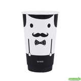 Cups, Hot, 16 Ounce, Paper, Monsieur, Double Wall,1 - 500 COUNT
