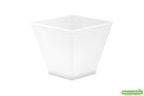 Cups, Kova Dessert, 2 Ounce, Plastic, White, Square, Heavyweight, 2 Ounce,1 - 100 COUNT