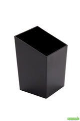 Cups, Dessert, 3 Ounce, Plastic, Black, Square Incline, Heavyweight, 3 Ounce,1 - 100 COUNT