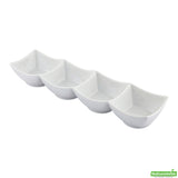 Bowl Set, Cocktail, Quadruplets Collection, 14.7 Inch, Porcelain, 14.7 Linear Inch,1 - 1 EACH
