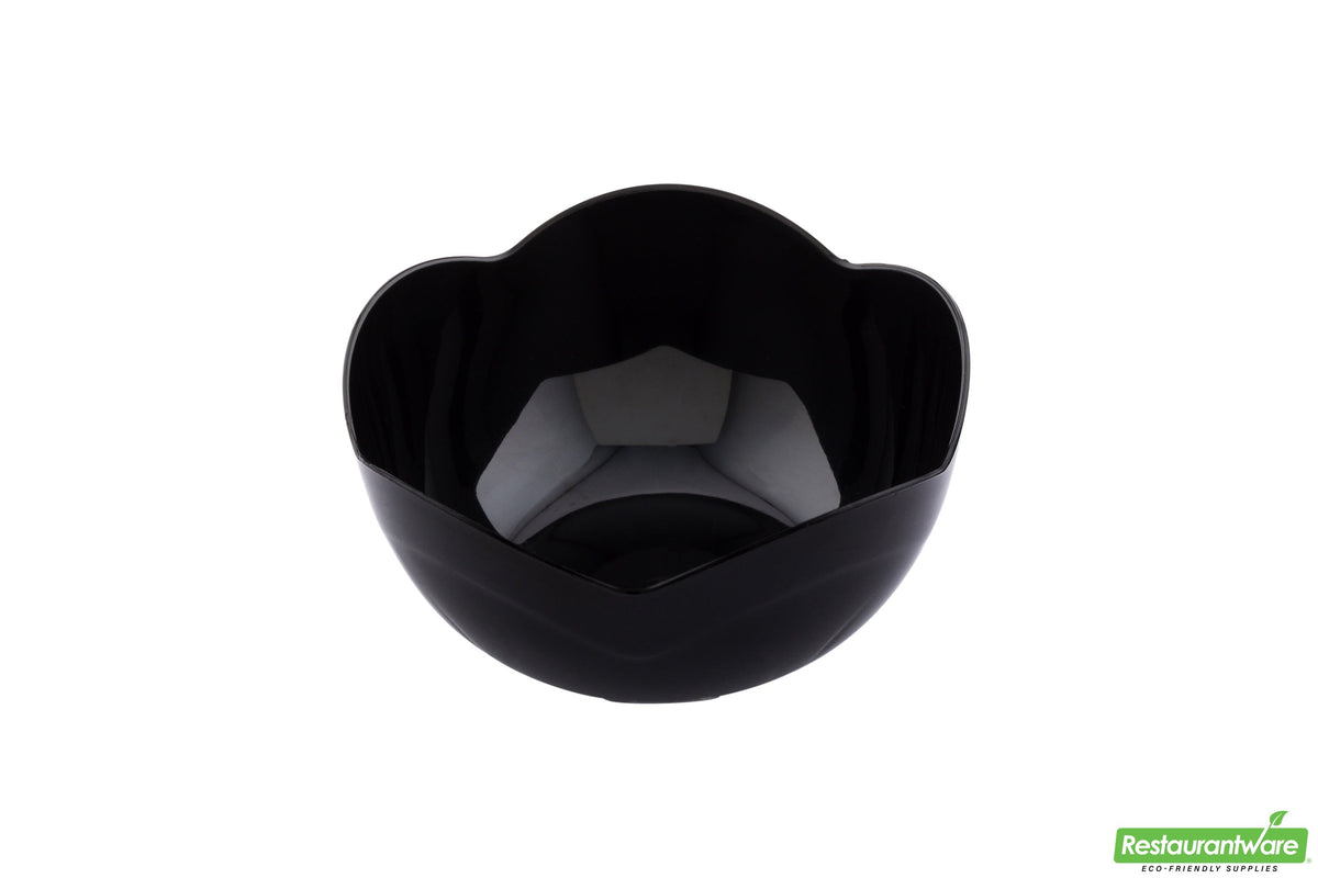 Cups, Le Fleur Dessert, 2 Ounce, Plastic, Black, Petal, Heavyweight, 2 Ounce,1 - 100 COUNT