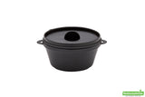 Bowls, 3 Ounce, Plastic, Black, Kettle-Shaped, Heavyweight, with Lids, 3 Ounce,1 - 100 COUNT