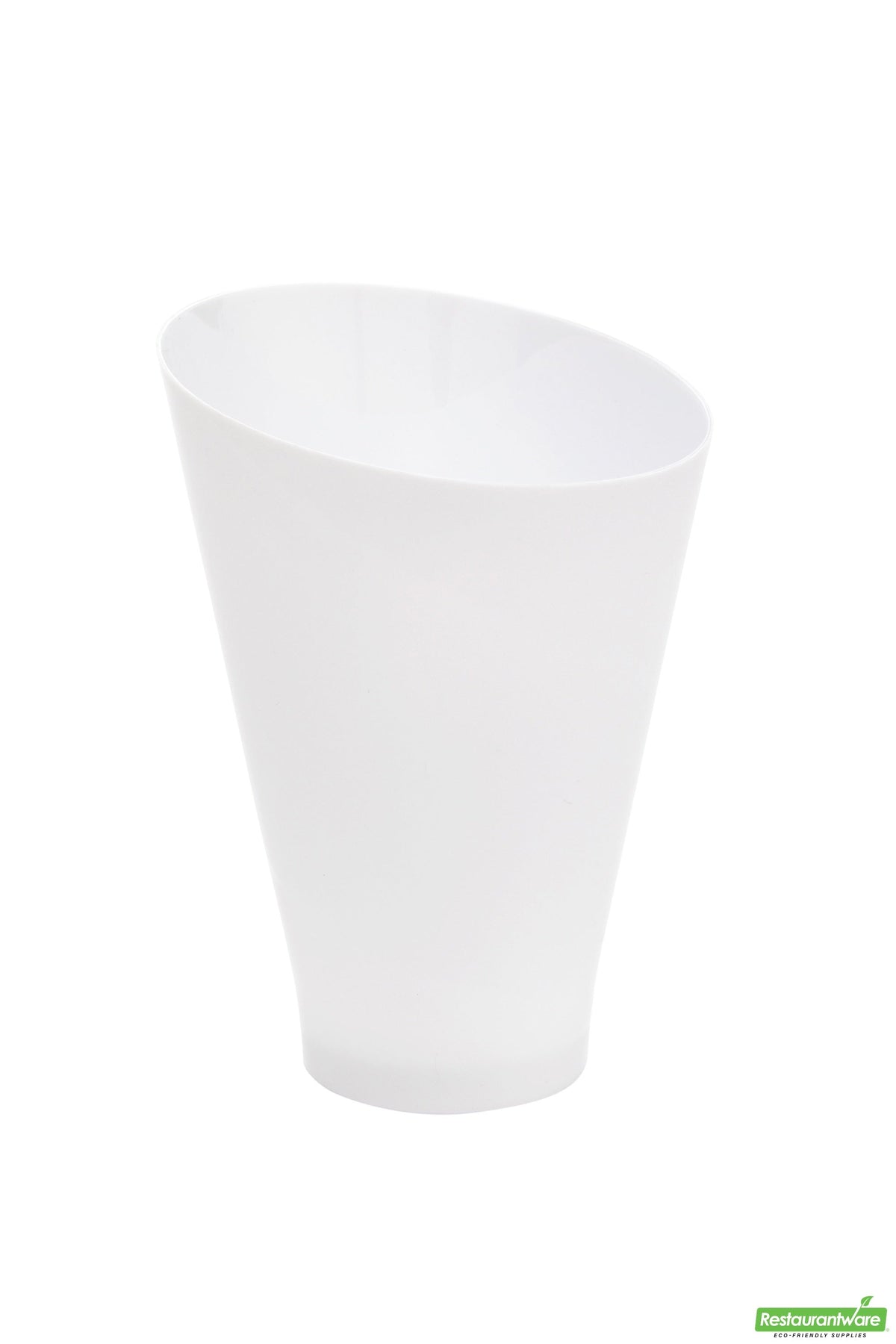 Cups, Dessert, 6.5 Ounce, Plastic, White, Round Incline, Heavyweight, 6.5 Ounce,1 - 100 COUNT