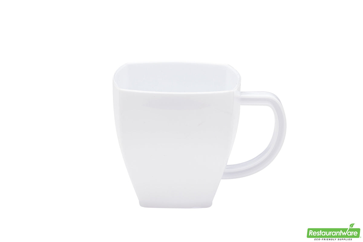 Cups, Coffee, 5 Ounce, Plastic, White, Soft Square, Heavyweight, 5 Ounce,1 - 100 COUNT