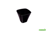 Cups, Tasting, Plastic, Black Belissima Design, Soft Square, Heavyweight,1 - 100 COUNT
