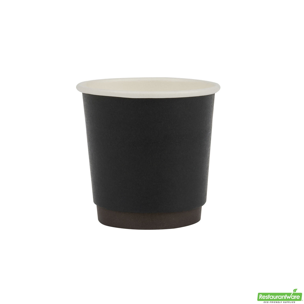 Cups, Hot, 4 Ounce, Paper, Black, Double Wall, 4 Ounce,1 - 500 COUNT