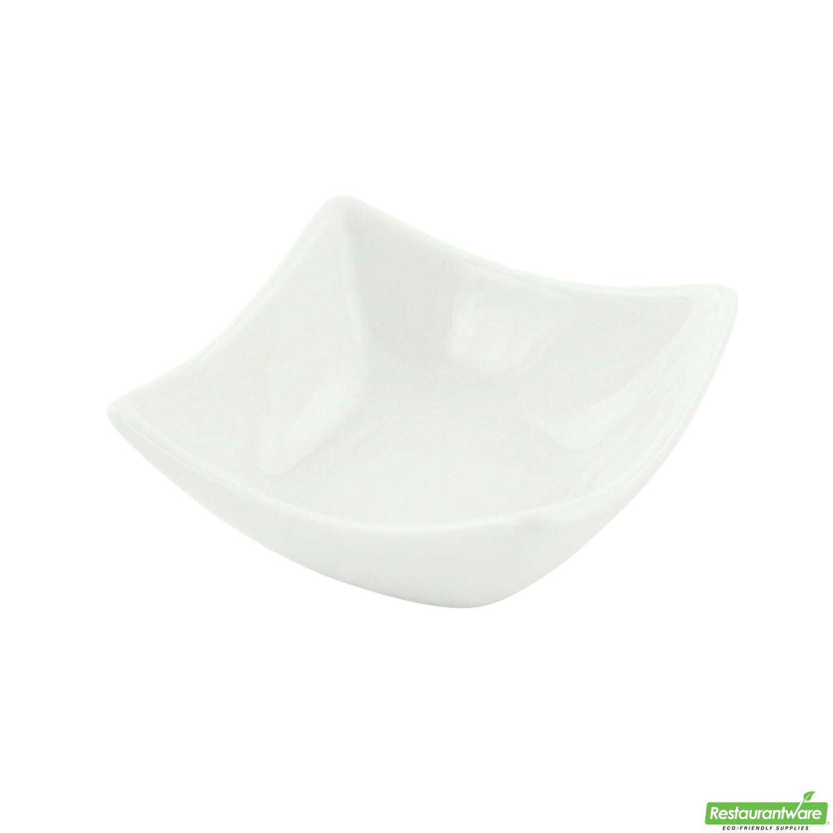 Bowls, Mini Cocktail, Porcelain, 2 Ounce, White, 2.95 Linear Inch,10 - 1 COUNT