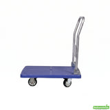 Cart, Platform, 39.5 x 23.5 x 38.5 Inch, Folding, Clean Blue, Plastic, 660 Pound Capacity,1 - 1 EACH