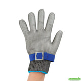 Gloves, Cut-Resistant, Life Protector, Large, Fiber & Stainless Steel Mesh, Level 9, 9.75 x 4.25 Inch,1 - 1 EACH