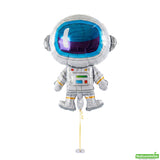 Balloons, Mylar, Balloonify 30.25 x 23 Inch, Astronaut,100 - 1 COUNT