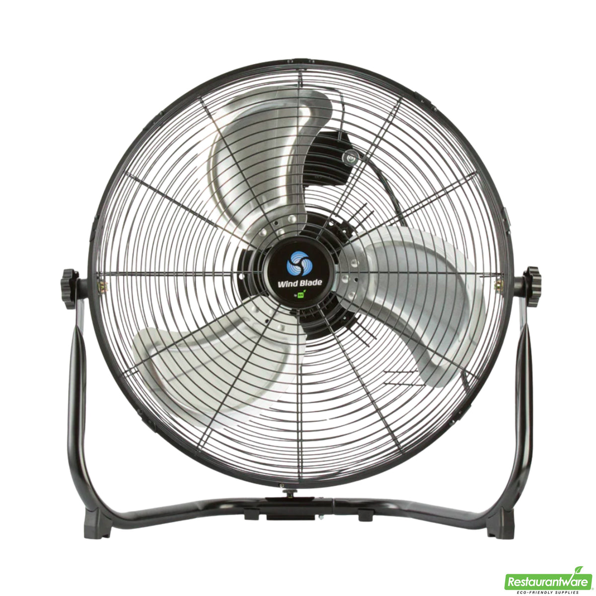 Fan, Floor, Wind Blade, 3-Speed Industrial, 18 Inch, Tilt Head,1 - 1 EACH
