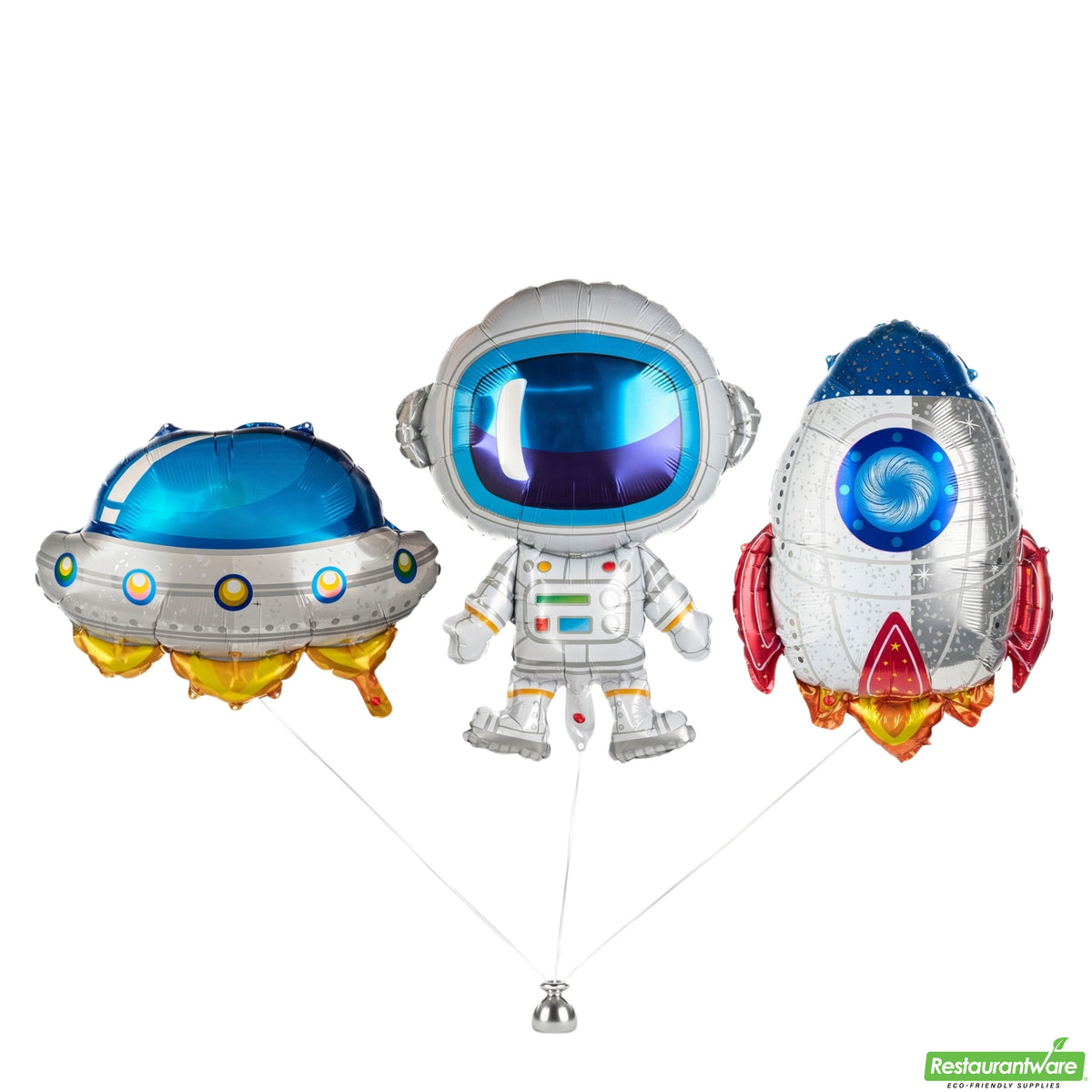 Balloon Set, Mylar, Balloonify 3-Piece, Space,100 - 3 PIECE