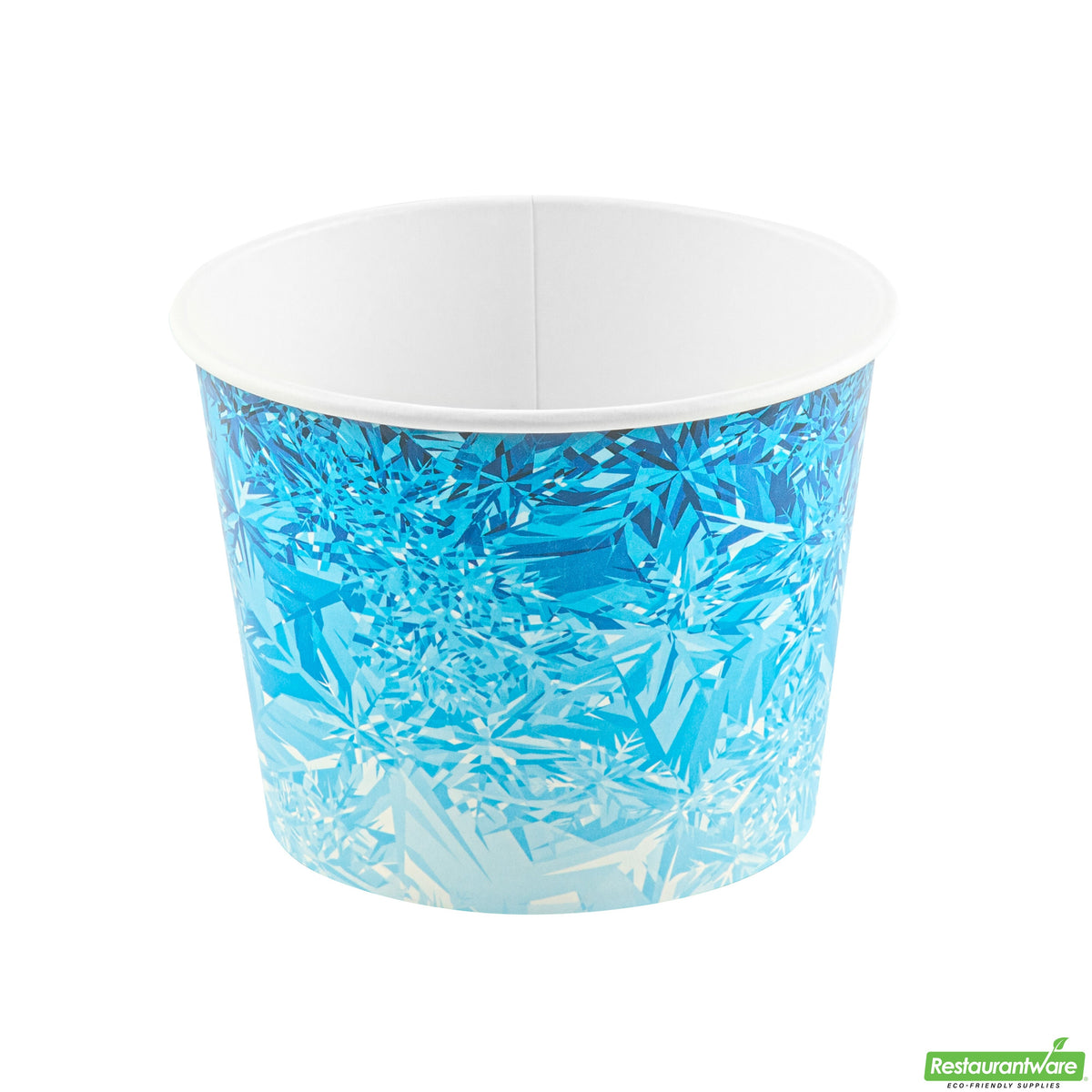 Bucket, Ice, Cater Tek 5 Pound, Paper, Blue, 7.50 x 7.50 x 5.75 Inch,10 - 10 COUNT
