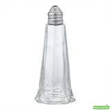 Shaker Set, Salt & Pepper, 1 Ounce, Tower Style, Glass,1 - 1 EACH