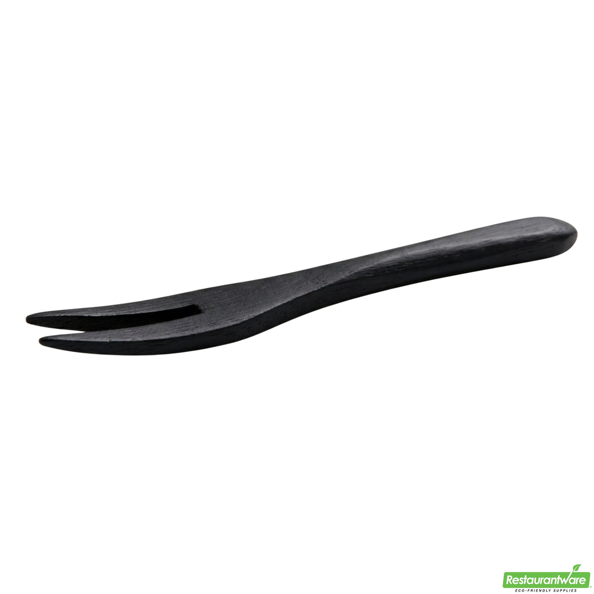 Forks, 3.5 Inch, Bamboo, Black, 3.5 Linear Inch,1 - 100 COUNT