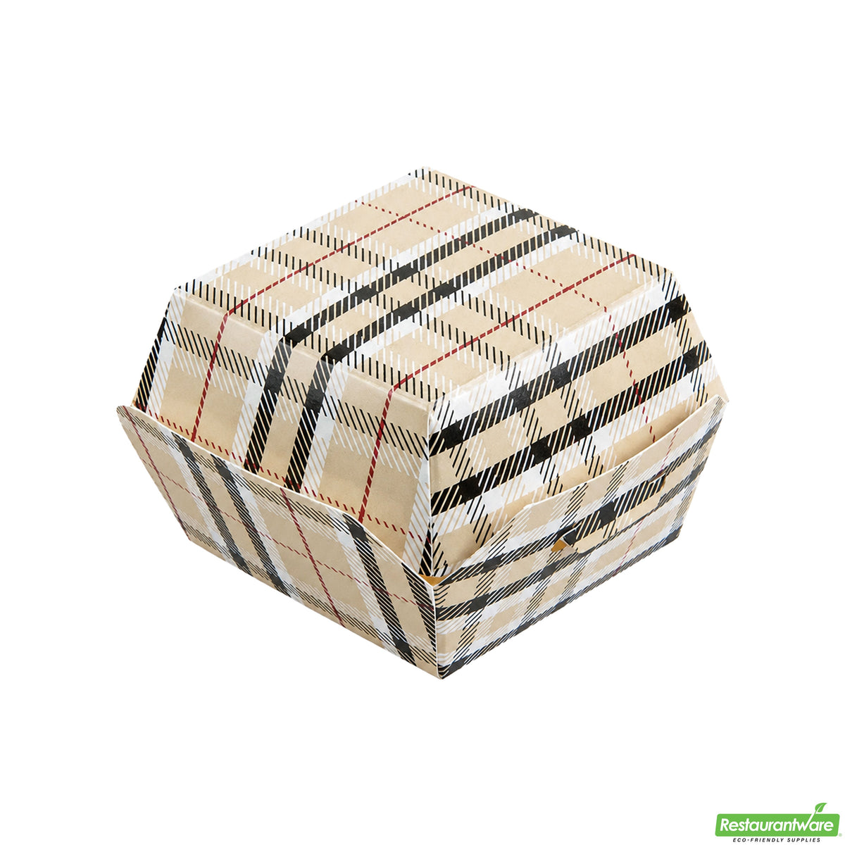 Boxes, Slider, 2.50 x 2.50 x 2 Inch, Paper, Plaid,100 - 1 COUNT