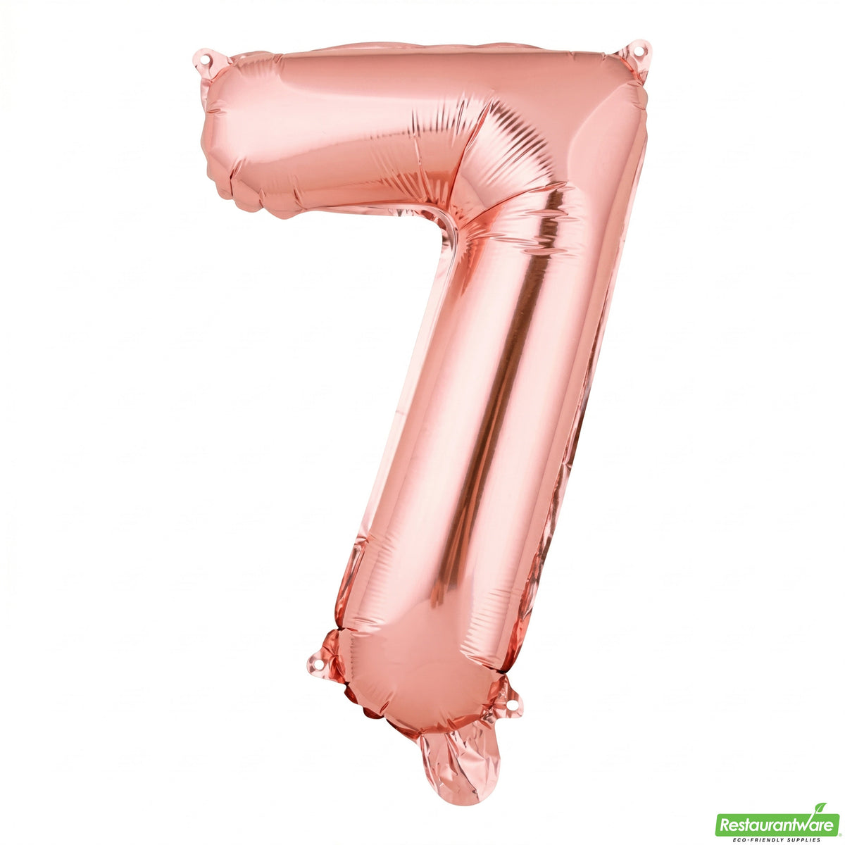 Balloon, Mylar, Balloonify 16 Inch, Number 7, Rose Gold,1 - 1 EACH