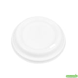 Lids, Flat, Restpresso, Plastic, White, for 8/12/16 Ounce Cups,1 - 500 COUNT