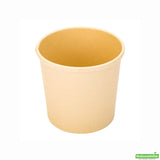 Containers, Soup, 12 Ounce, Paper, Bamboo, Round, 12 Ounce,1 - 200 COUNT