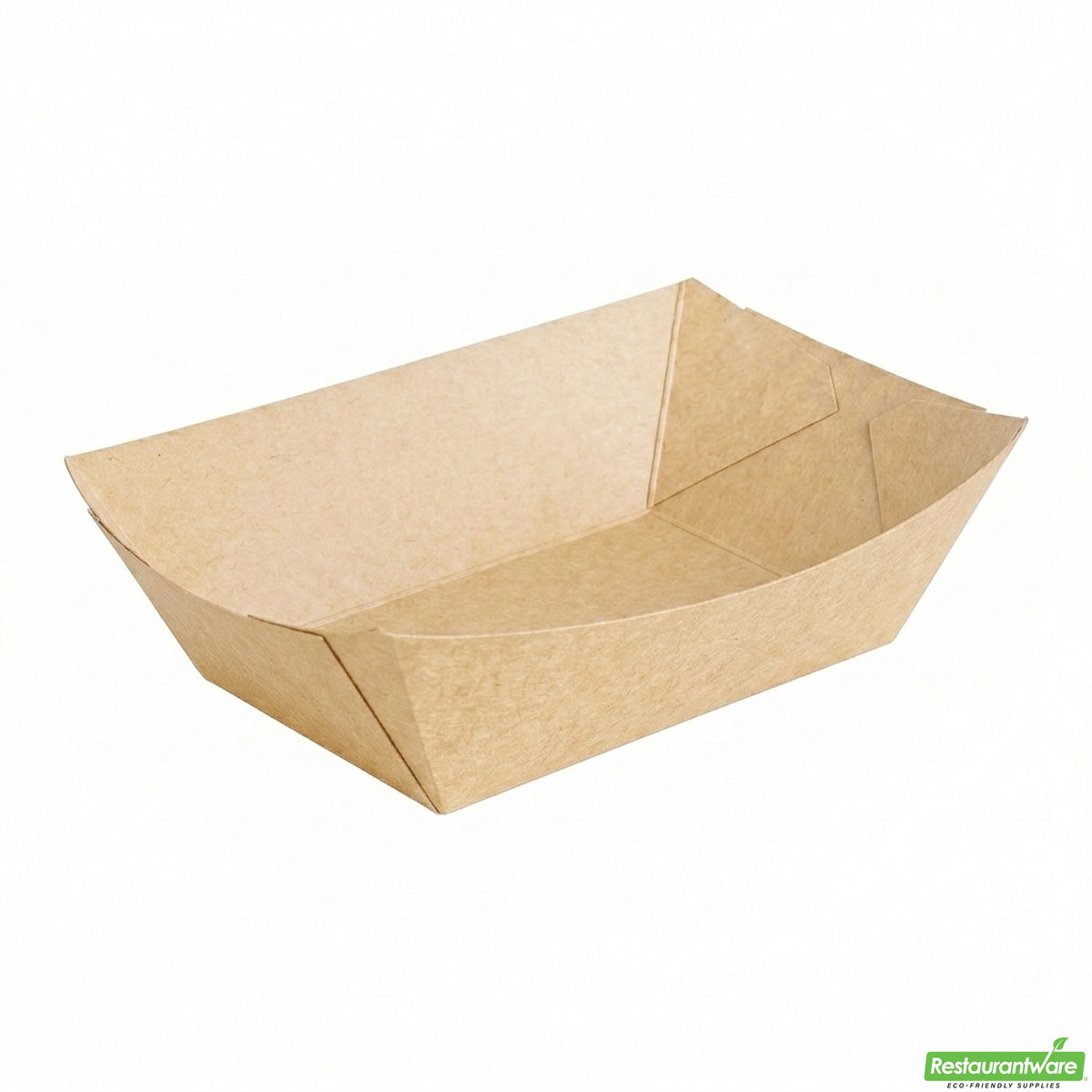 Trays, Food, 4.2 Inch, Paper, Kraft, 4.2 Linear Inch,1 - 400 COUNT