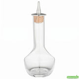 Bottle, Bitters, 3.5 Ounce, Glass, with Silver Dasher, 3.5 Ounce,1 - 1 COUNT