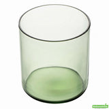 Glasses, Old-Fashioned, Vetri, 10 Ounce, Green, 3.25 x 3.25 x 3.50 Inch,4 - 6 COUNT