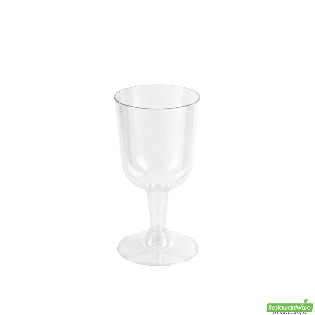 Glass, Calice Wine, 4.4 Ounce, Plastic, Clear, 4.4 Ounce,1 - 100 COUNT
