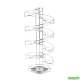 Holder, Coffee Pod & Capsule, Restpresso 7 x 7 x 16.25 Inch, Revolving, Holds 35-50 K-Cups,1 - 1 EACH