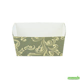 Pans, Loaf, Bake Tek 9 Ounce, Greaseproof Paper, Dark Green Vintage Floral, 4 x 2.25 x 2 Inch,100 - 1 COUNT