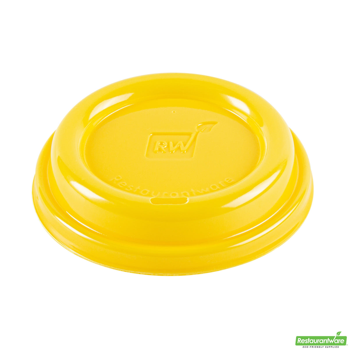 Lids, Plastic, Yellow, for 8/12/16/20 Ounce Coffee Cups,20 - 25 COUNT