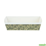 Pans, Loaf, Bake Tek 54 Ounce, Greaseproof Paper, Dark Green Vintage Floral, 10.25 x 3.5 x 2.5 Inch,4 - 25 COUNT