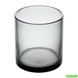 Glasses, Old-Fashioned, Vetri, 10 Ounce, Gray, 3.25 x 3.25 x 3.50 Inch,4 - 6 COUNT