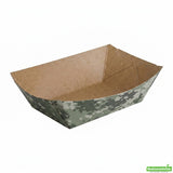 Boats, Bio Tek 4.25 x 2.75 x 1.50 Inch, Paper, Camouflage, 0.50 Pound, #50,8 - 50 COUNT