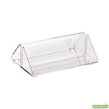 Stand, Card & Menu, Clear Tek, Clear, Acrylic, 3.50 x 2.50 x 1.25 Inch,1 - 1 EACH