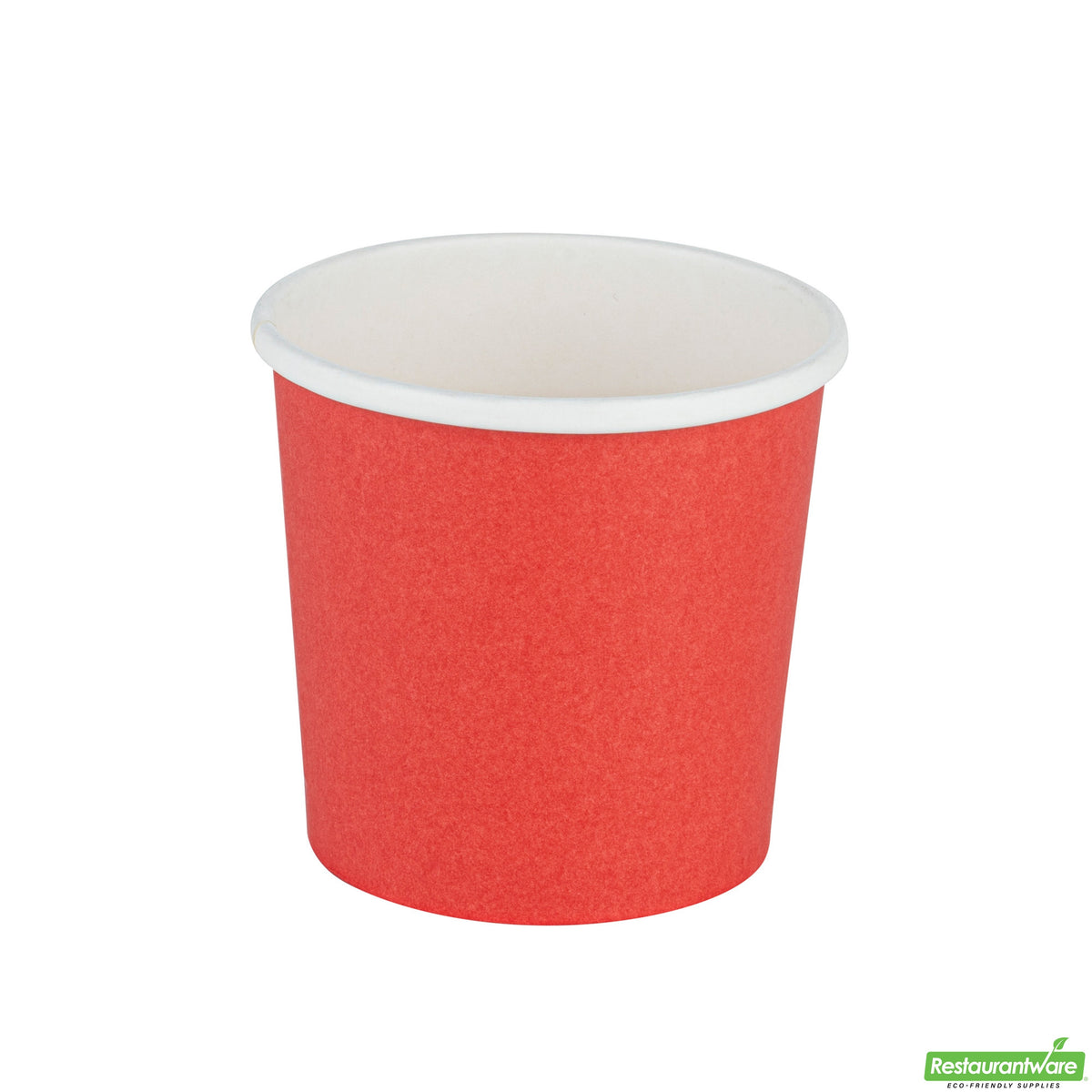 Cups, Soup, Bio Tek 12 Ounce 3.5 Inch, Paper, Red, Round,1 - 200 COUNT