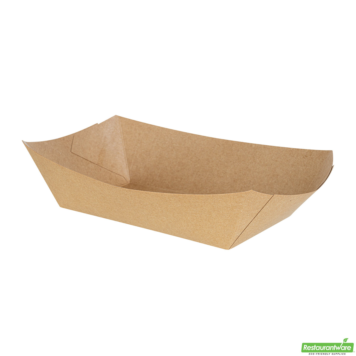 Trays, Food, 6.6 Inch, Paper, Kraft, 6.6 Linear Inch,1 - 200 COUNT
