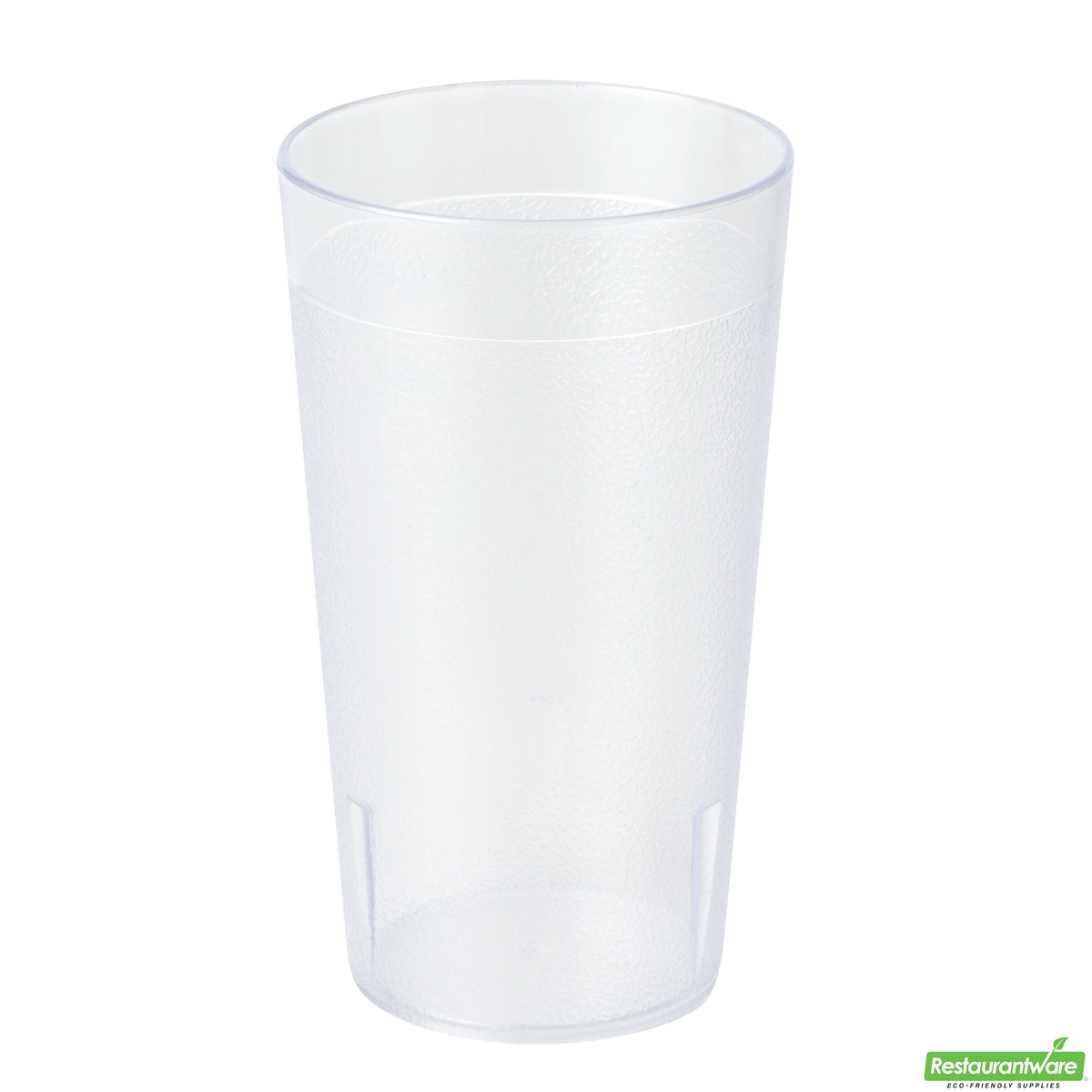 Tumbler, Pebbled, Clear 12 Ounce, Plastic,1 - 12 COUNT