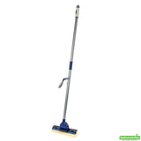 Mop, Sponge, Clean Tek Professional, Blue, Cellulose, includes Scouring Pad Attachment,1 - 1 EACH