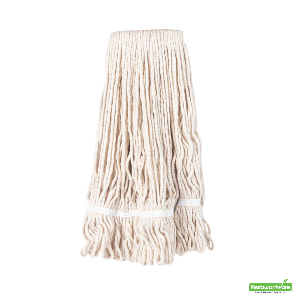 Mop Head, Poly-Cotton Blend Looped End, White, 24 Ounce,1 - 1 EACH